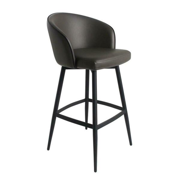 Moes Webber Counter Stool, Charcoal Grey UU-1004-07